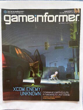 Game Informer Magazine February 2012 Issue 226 XCOM: Enemy Unknown Cover W Label